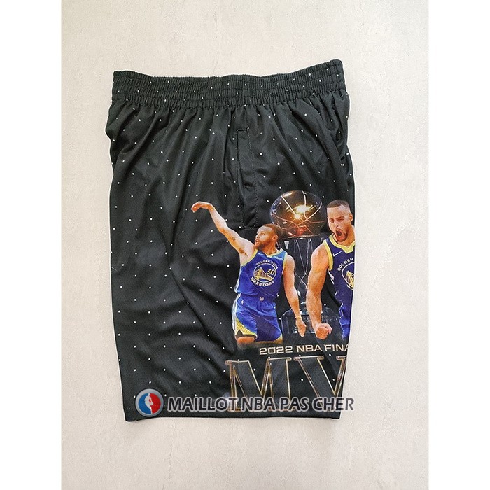 Short Golden State Warriors MVP 2022 NBA Finals Noir